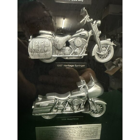 2008 Harley Davidson Heritage Collection Plaque Motorcycles of the 1990's - Picture 5 of 10